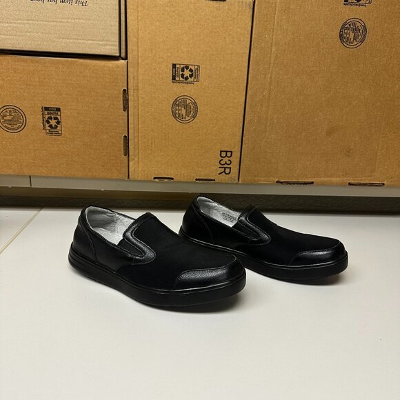Mens Alegria Slip on sneaker - black - size 41 - Picture 1 of 8
